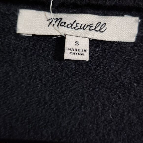 NWT Madewell Donegal Wrap-Front Pullover Sweater - Picture 2 of 4